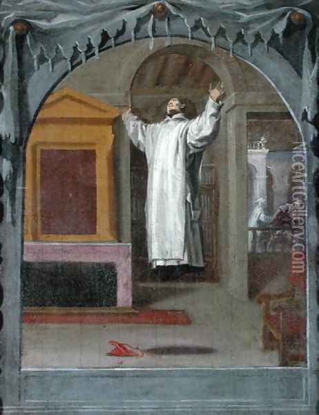 The Ecstasy of Father Jean Birelle Oil Painting - Vincenzo Carducci