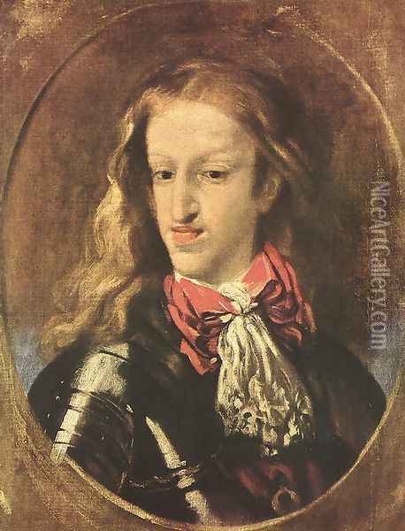 King Charles II 1675-80 Oil Painting - Claudio Coello