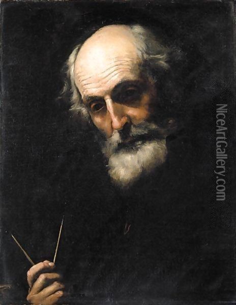 A Philosopher 2 Oil Painting - Jusepe de Ribera