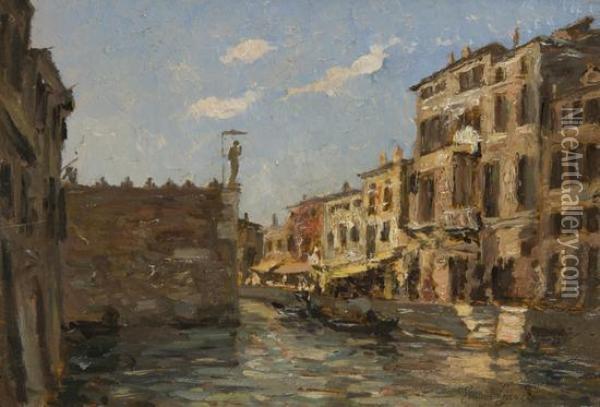 Venezia Oil Painting - Emma Ciardi