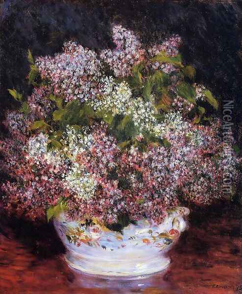Bouquet Of Flowers3 Oil Painting - Pierre Auguste Renoir