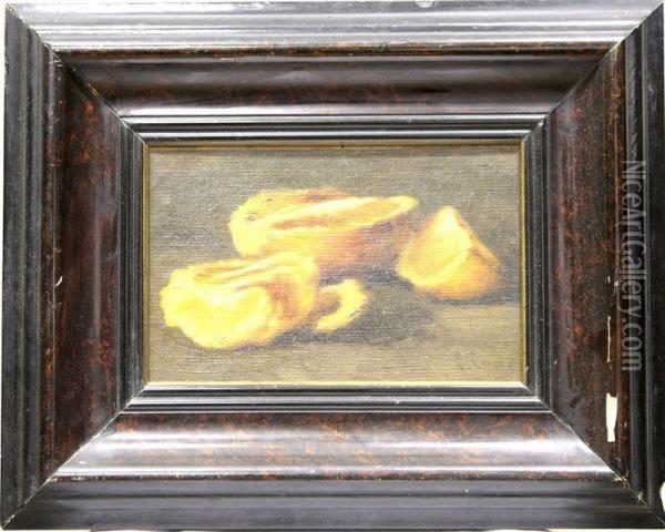 Bodegon De Naranjas Oil Painting - Enrico Crespi