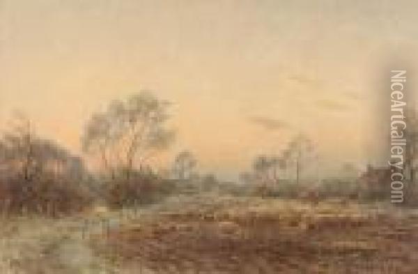 A Winter Morning Oil Painting - William Darling McKay
