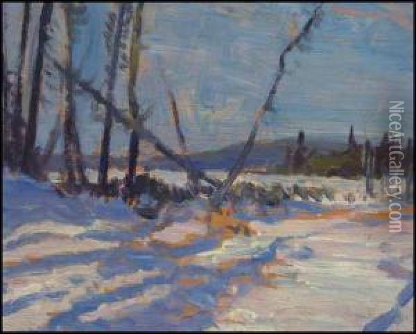 Algonquin Park Oil Painting - James Edward Hervey MacDonald