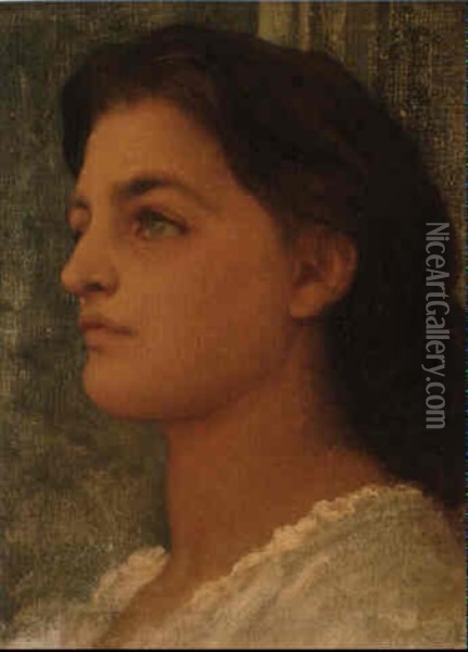 Vittoria Oil Painting - Lord Frederic Leighton