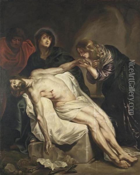 The Lamentation Oil Painting - Sir Anthony Van Dyck