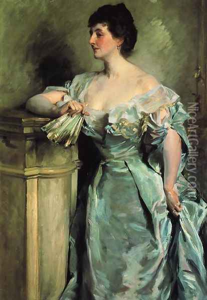 Lady Meysey-Thompson Oil Painting - John Singer Sargent