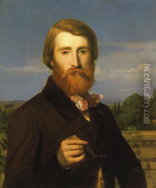 Portrait of Alfred Bruyas Oil Painting - Alexandre Cabanel