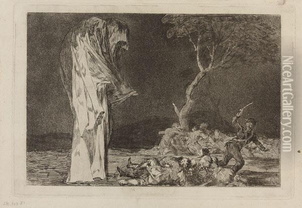 Por Temor No Pierdas Honor Oil Painting - Francisco De Goya y Lucientes