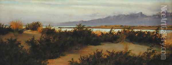 The Mouth of the Arno, 1890 Oil Painting - Matthew Ridley Corbet