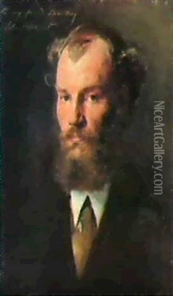 Portrait Of Arthur Daintrey Oil Painting - John Singer Sargent