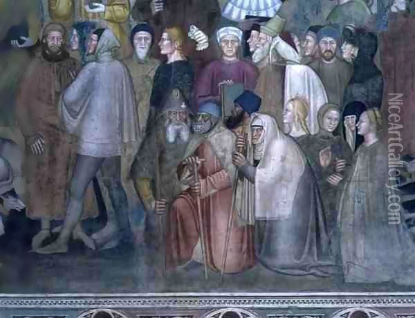 The Church Militant and Triumphant Oil Painting - Andrea Bonaiuti da Da Firenze