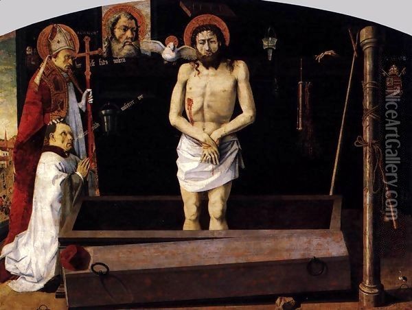 The Boulbon Altarpiece 1460 Oil Painting - Anonymous Artist