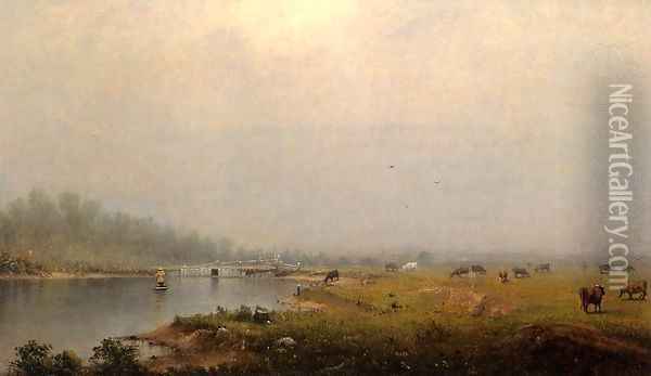 Rising Mist 1862 Oil Painting - Alexander Helwig Wyant