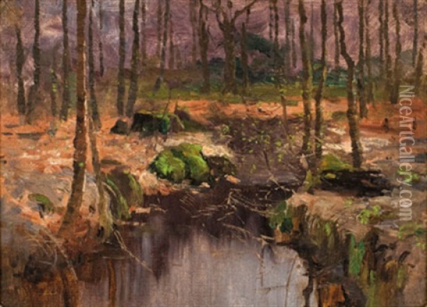 Darswald Oil Painting - Elisabeth Von Eicken