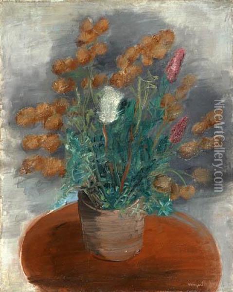 Kwiaty Oil Painting - Joachim Weingart
