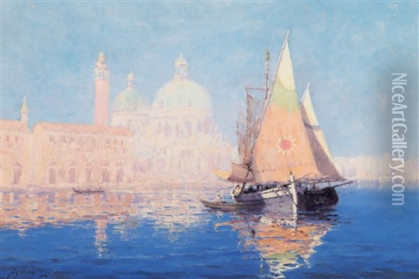 Venice Oil Painting - Sydney Mortimer Laurence