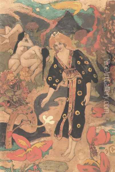 Mythological Subject Oil Painting - John Duncan
