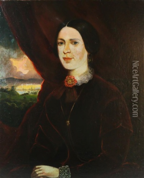Portrait Of A Lady Oil Painting - Robert Street