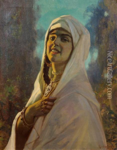 Moroccan Beauty Oil Painting - Gordon Coutts