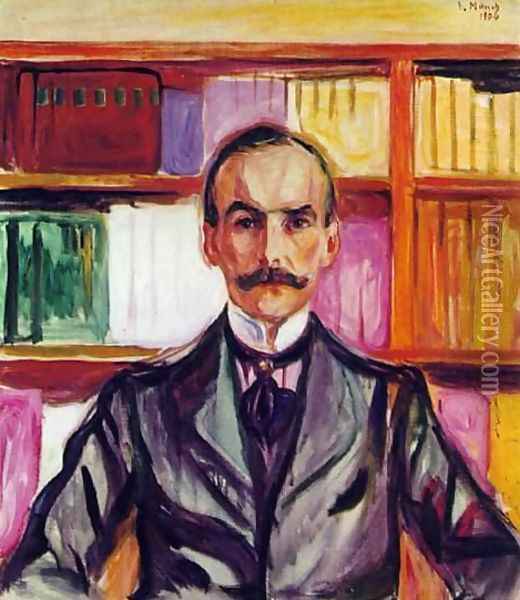 Count Henry Kessler Oil Painting - Edvard Munch