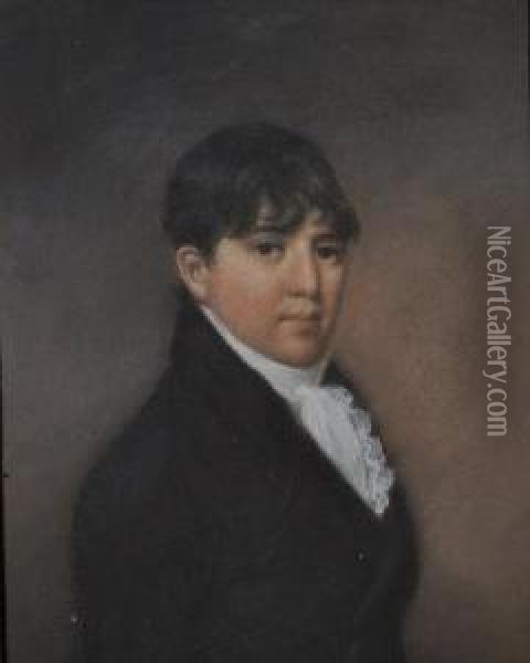 Portrait Of A Gentleman Oil Painting - John Raphael Smith