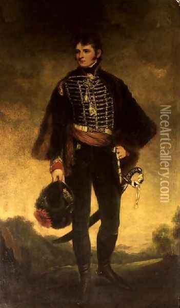 John 5th Duke of Rutland Oil Painting - John Hoppner