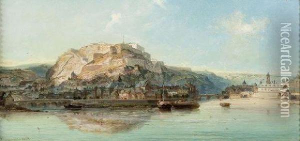 Namur Oil Painting - James Webb
