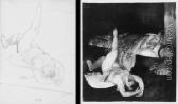 Bellows
Reducing, Large, Second Stone (reducing Exercises); A Drawing 
Forreducing, Large, Second Stone (reducing Exercises) (m. 22; And Cf.m. 
22) Oil Painting - George Wesley Bellows