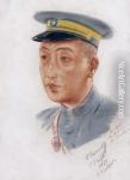 Le Chef Militaire De Kashgar Oil Painting - Alexander Evgenievich Yakovlev