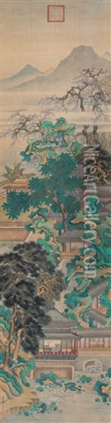 Landscape Oil Painting -  Dong Bangda