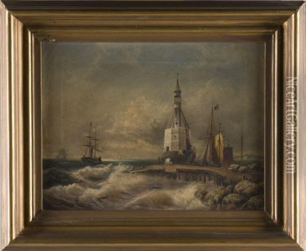 Nova Scotia Oil Painting - Ben F. Landis