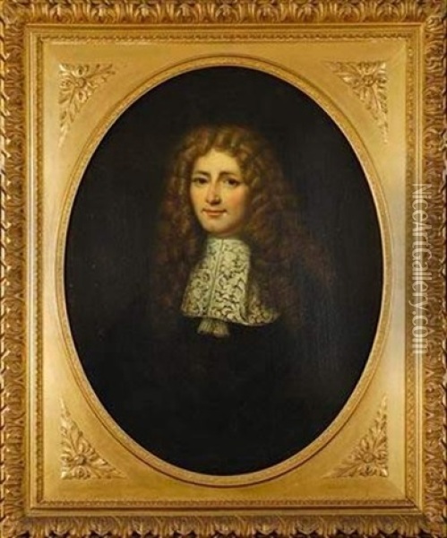 Portrait D'homme Oil Painting - Wallerant Vaillant