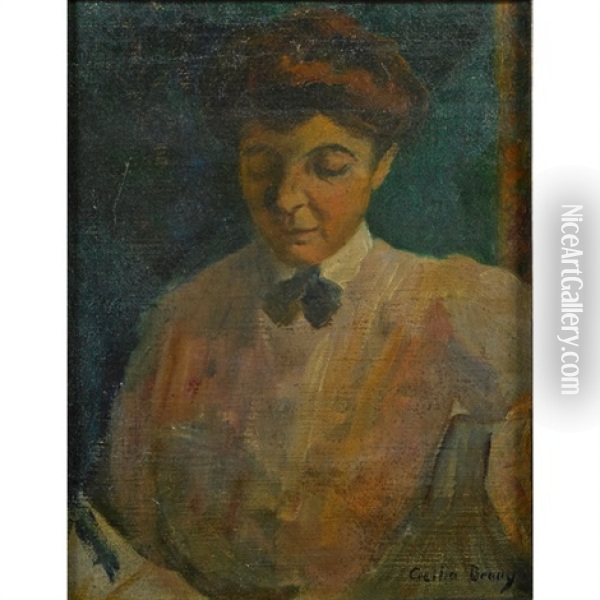 Untitled Oil Painting - Cecilia Beaux