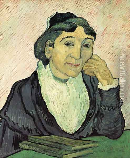 L'Arlesienne, Portrait of Madame Ginoux IV Oil Painting - Vincent Van Gogh