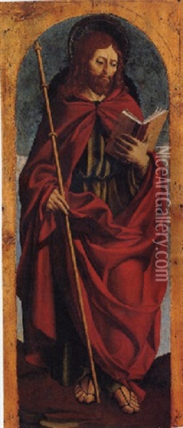 Saint James Oil Painting - Jacopino De' Mottis