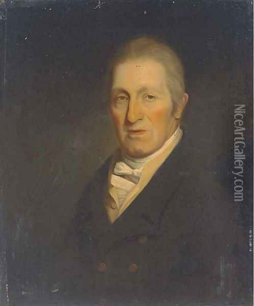 Portrait of a gentleman Oil Painting - Scottish School