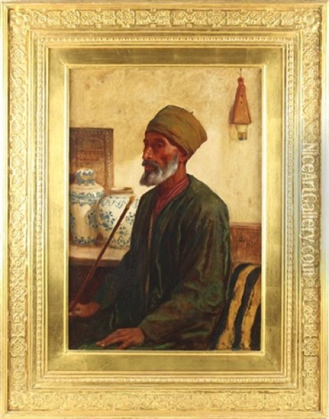 Patriarch Oil Painting - Frederick Goodall