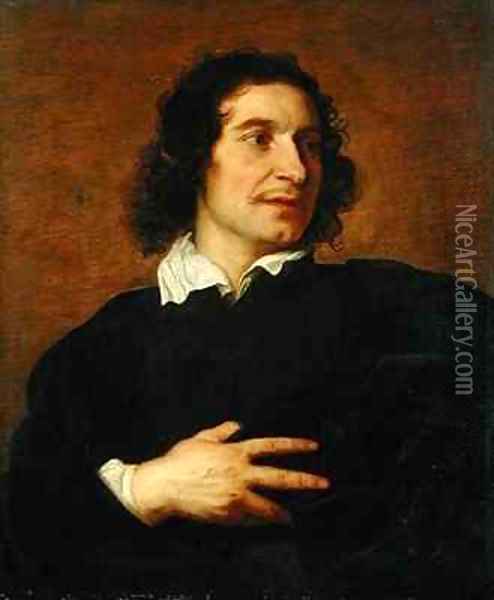 Portrait of a Man Oil Painting - Lucas the Younger Franchoys