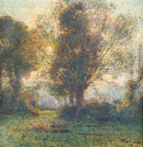 Paysage Oil Painting - Ernest Filliard