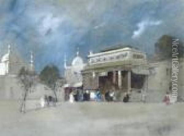 Rangoon, Burma Oil Painting - Hercules Brabazon Brabazon