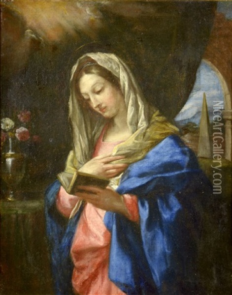 Virgin Mary Oil Painting - Carlo Maratta