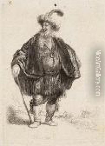 The Persian Oil Painting - Rembrandt Van Rijn