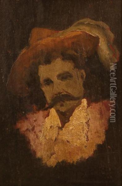 Mosquetero Oil Painting - Francisco Domingo Marques