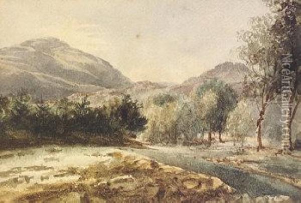 Pass Of Lennie Benledi Oil Painting - William Nicholl
