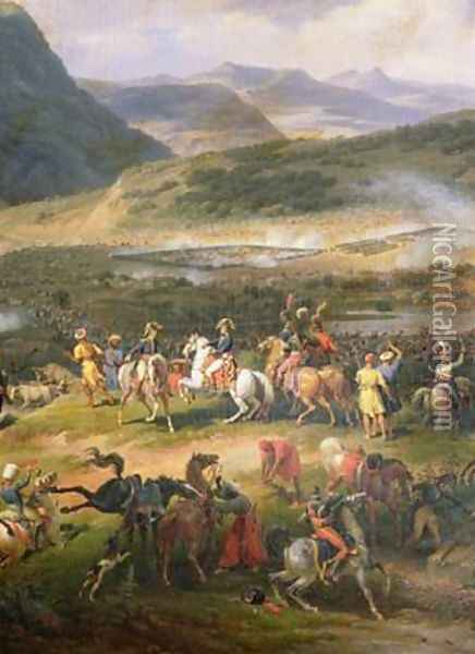Battle of Mount Thabor Oil Painting - Louis Lejeune