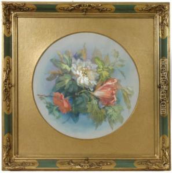 Bouquet Of Flowers Oil Painting - Josef Navratil