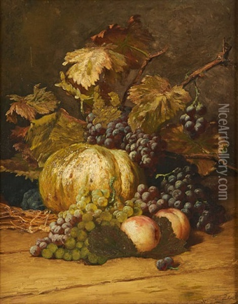 Composition Aux Fruits Oil Painting - Josef van de Roye