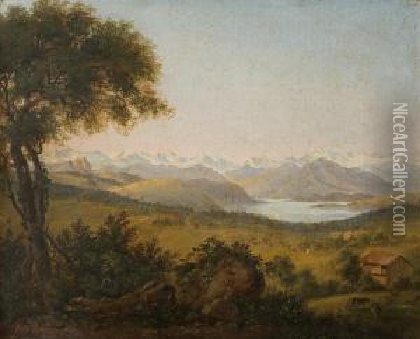Picos Nevados Oil Painting - Otto Reiniger