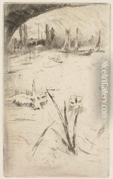 (K. 241) Oil Painting - James Abbott McNeill Whistler